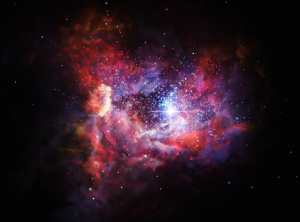 绚丽多彩的宇宙星云你被那张吸引了