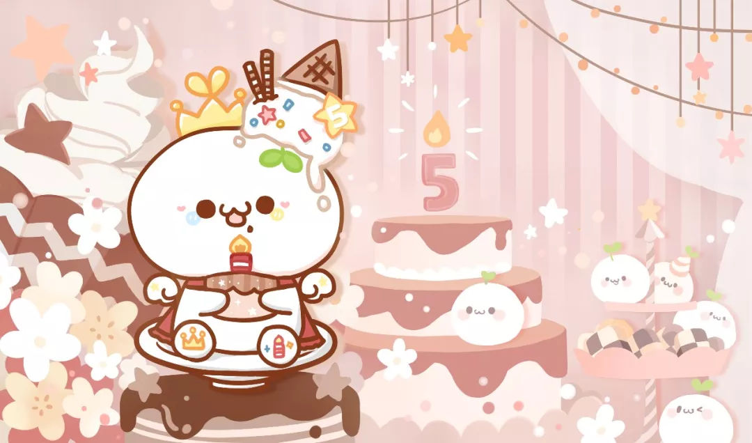 长草颜团子五岁了它只是国民心中的虚拟偶像