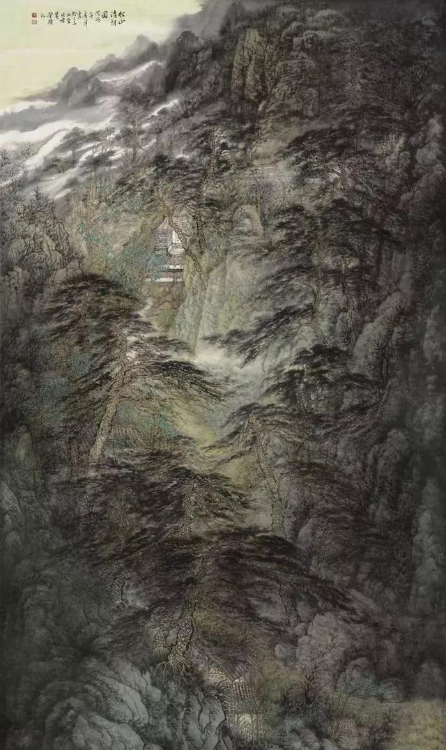 中国美术家协会会员黄馨胜山水画作品