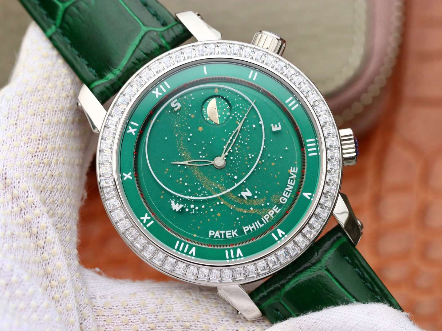siri说表:百达翡丽升级版星空5102绿色面限量版