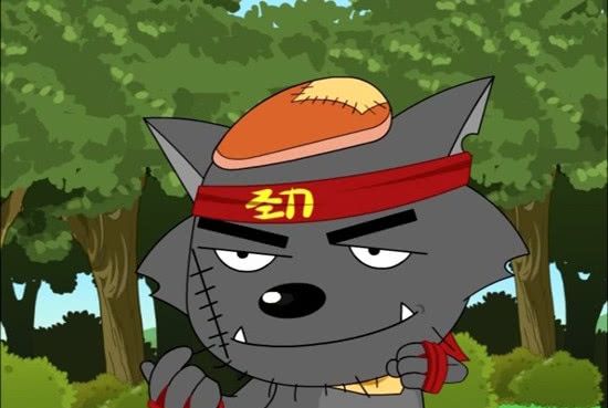 灰太狼颜值在狼族只排第四,第二是红太狼初恋,第一是呆萌小奶狗