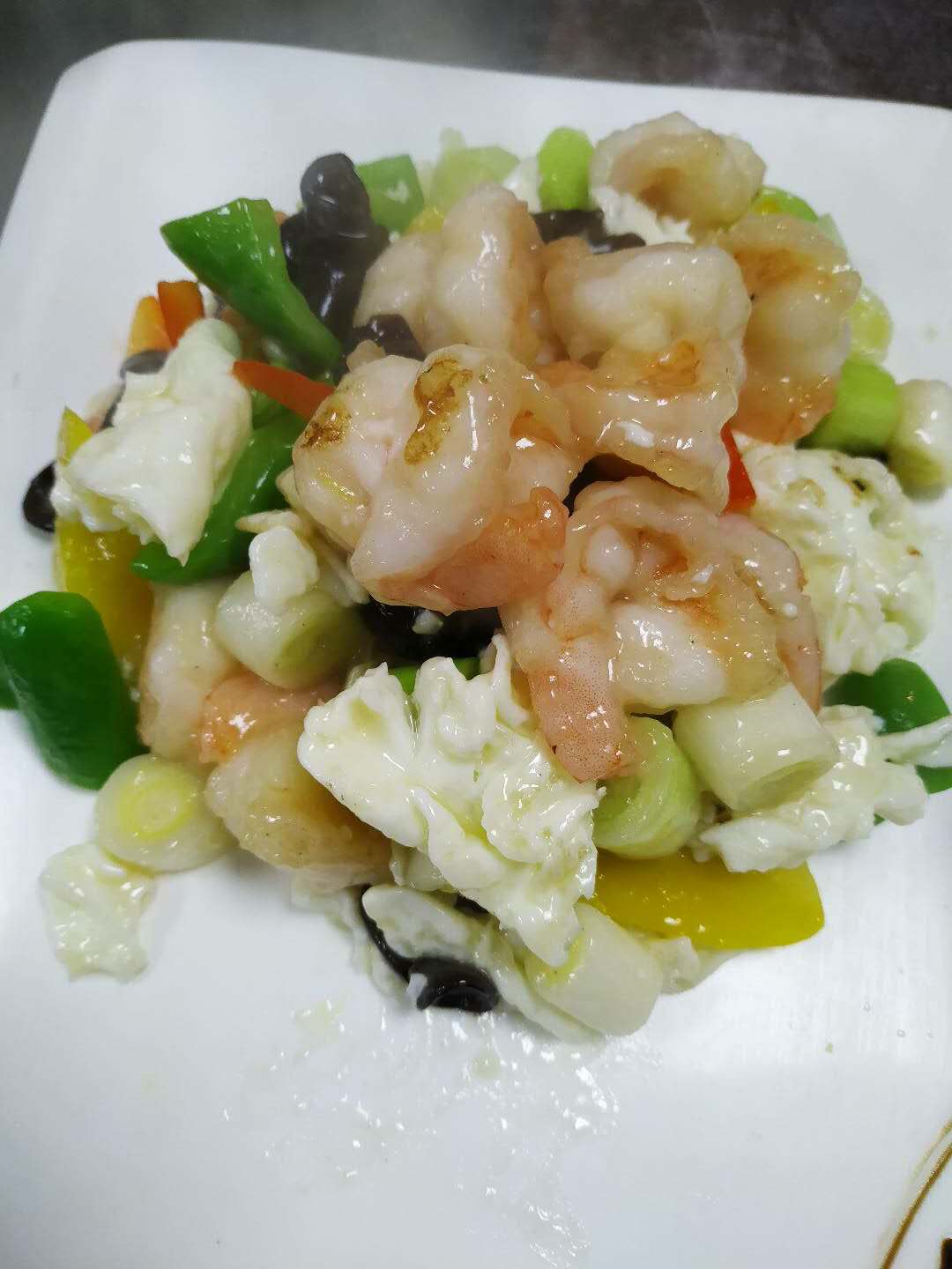 芙蓉虾球: 清爽嫩滑有了他你也能做