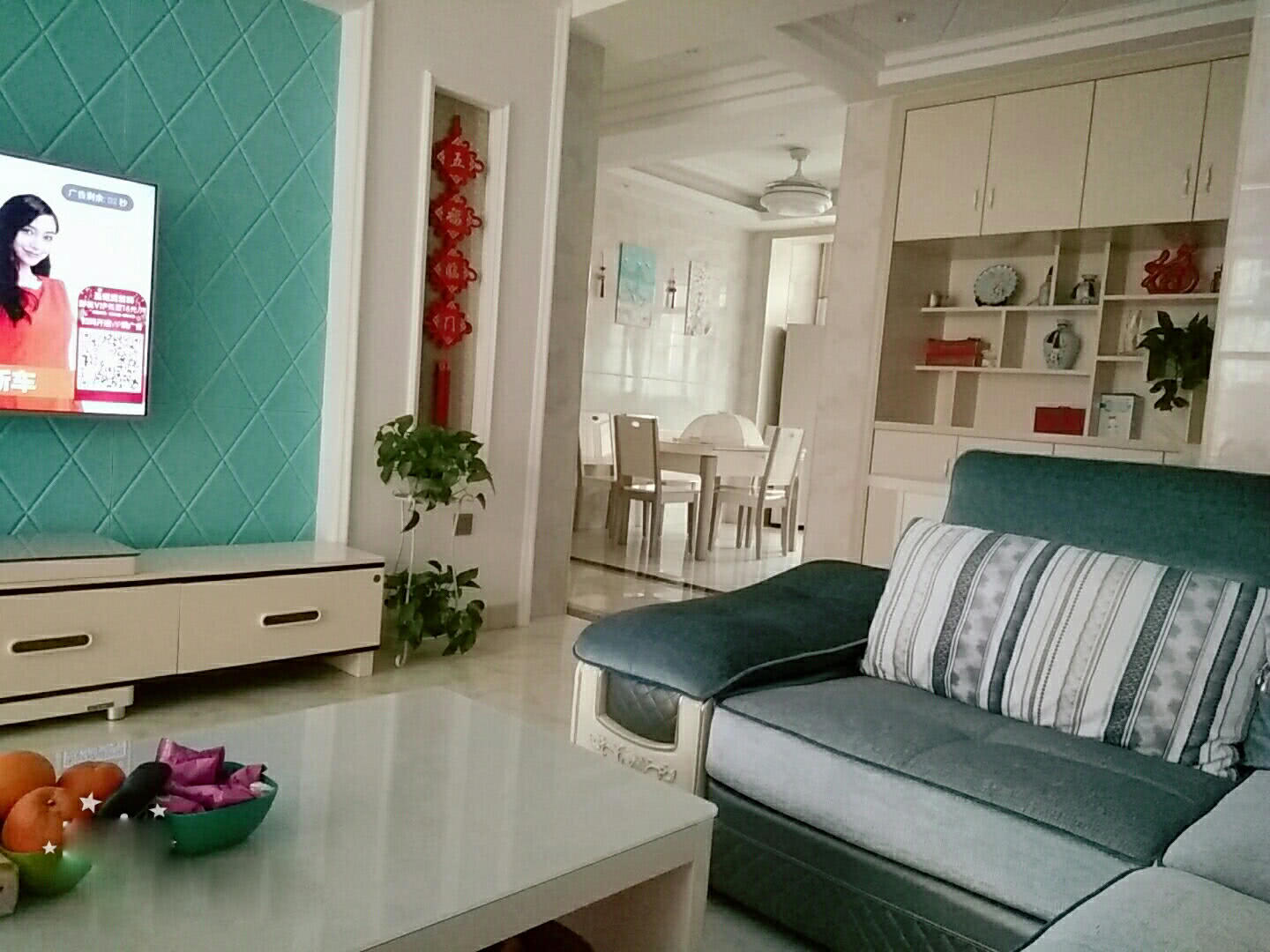 通风三个月入住新房,全屋定制很满意,电视墙实在漂亮,晒晒!