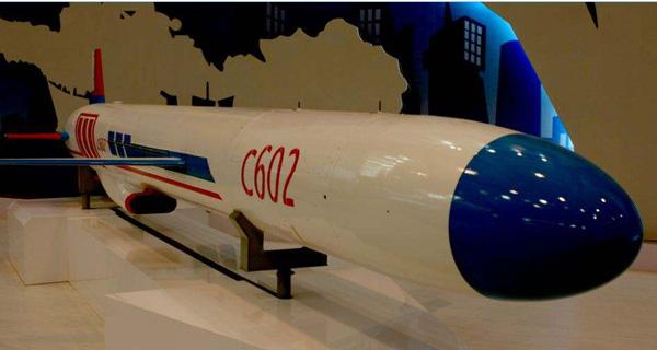 中国c-602导弹c602反舰导弹属于高亚音速导弹范畴,其飞行速度约为0.