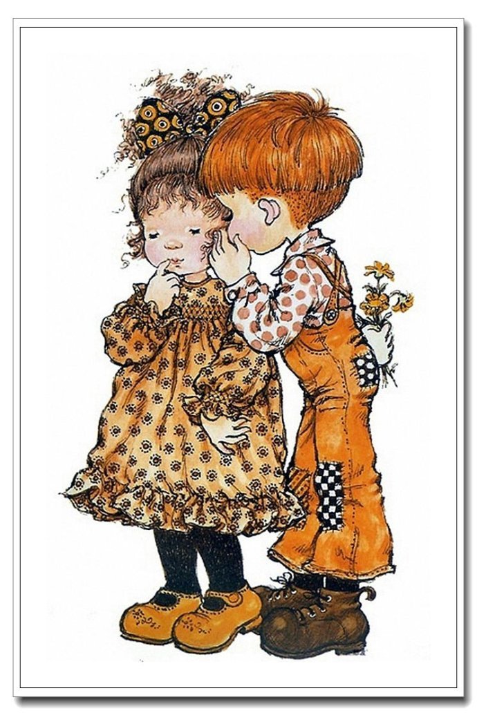 纯真素雅 -- 澳大利亚画家莎拉61凯儿童画作品赏析|儿童画|画家