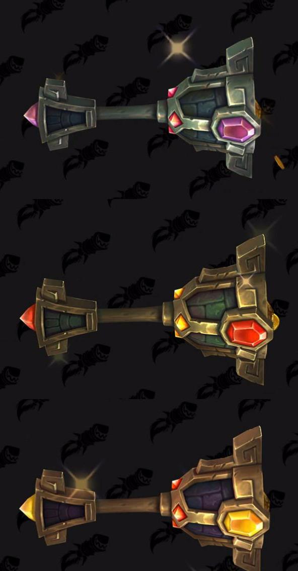 猎人的翼龙古弓,盗贼的碎牙短剑以及令人恐怖的断肢拳套