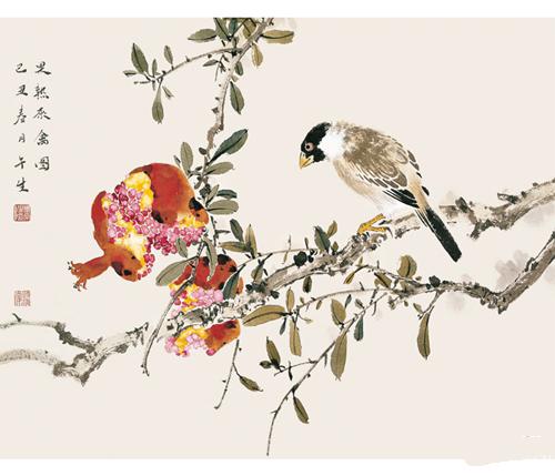 年轻实力派没骨画家河北周午生作品赏析