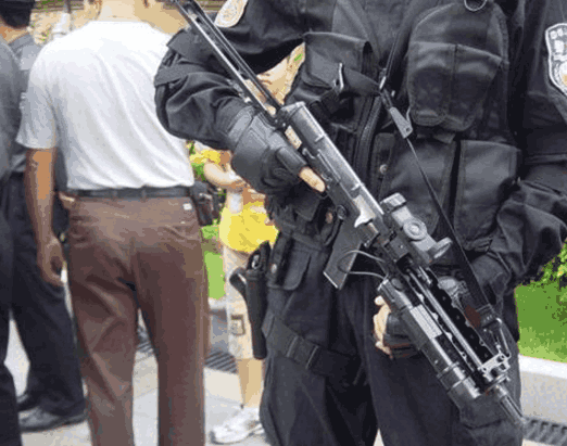 新型冲锋枪亮相, 新型冲锋枪-jh16-1, 特警部队批量装备!