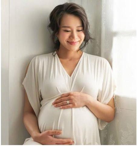 刘诗诗怀孕大肚子照片图片