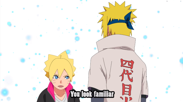 火影博人传博人初次与爷爷水门见面一句话就让鸣人无地自容