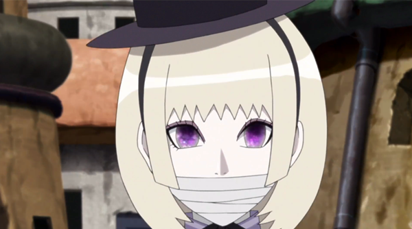 火影博人传88集细节写轮眼被淘汰科学制造的紫眼比它强