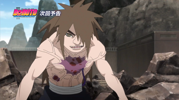 火影博人传90集细节能杀死白蛇仙人的大蛇辛牙却被土巨人吊打