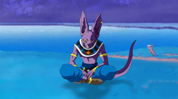 龙珠超维斯吓出冷汗被布罗利打趴的比鲁斯觉醒破坏神新形态