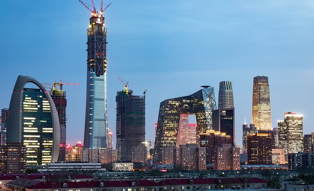 而它是北京最高的一座大楼而这一座大楼,它的地皮就价值63亿元
