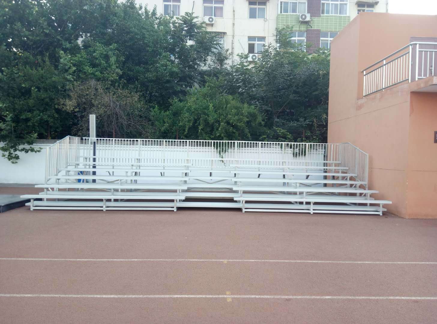 名川装配式金属看台"种草"河北工程大学附属学校|模