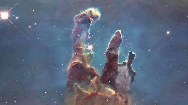拥有老鹰的形状,有朝一日变成巨大恒星|星云|恒星|老鹰_新浪新闻