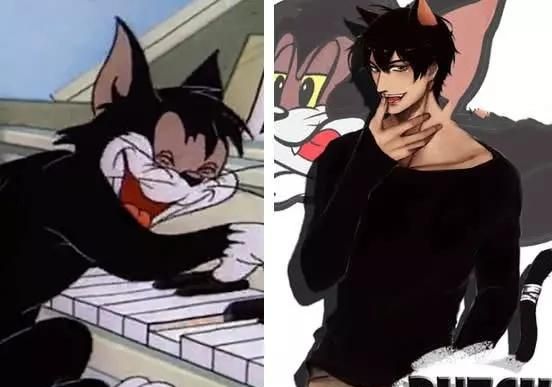 猫和老鼠拟人化:杰瑞成阳光小奶狗,而他却让人面红耳赤