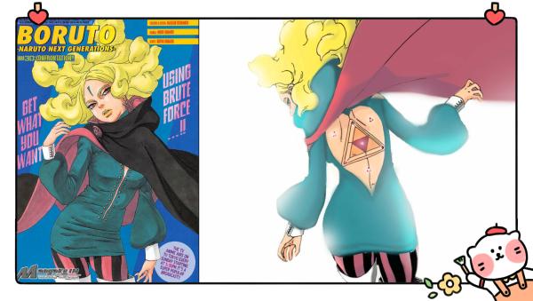 火影博人传漫画30回壳组织女成员找到川木鸣人一脸严肃