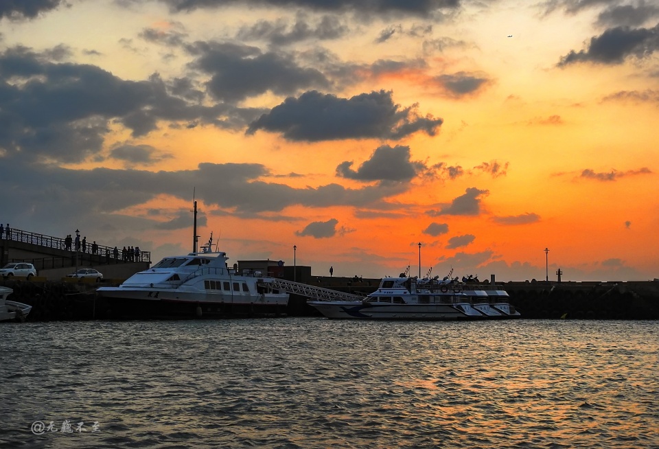台湾第一大城市新北市观台湾八景——淡江夕照