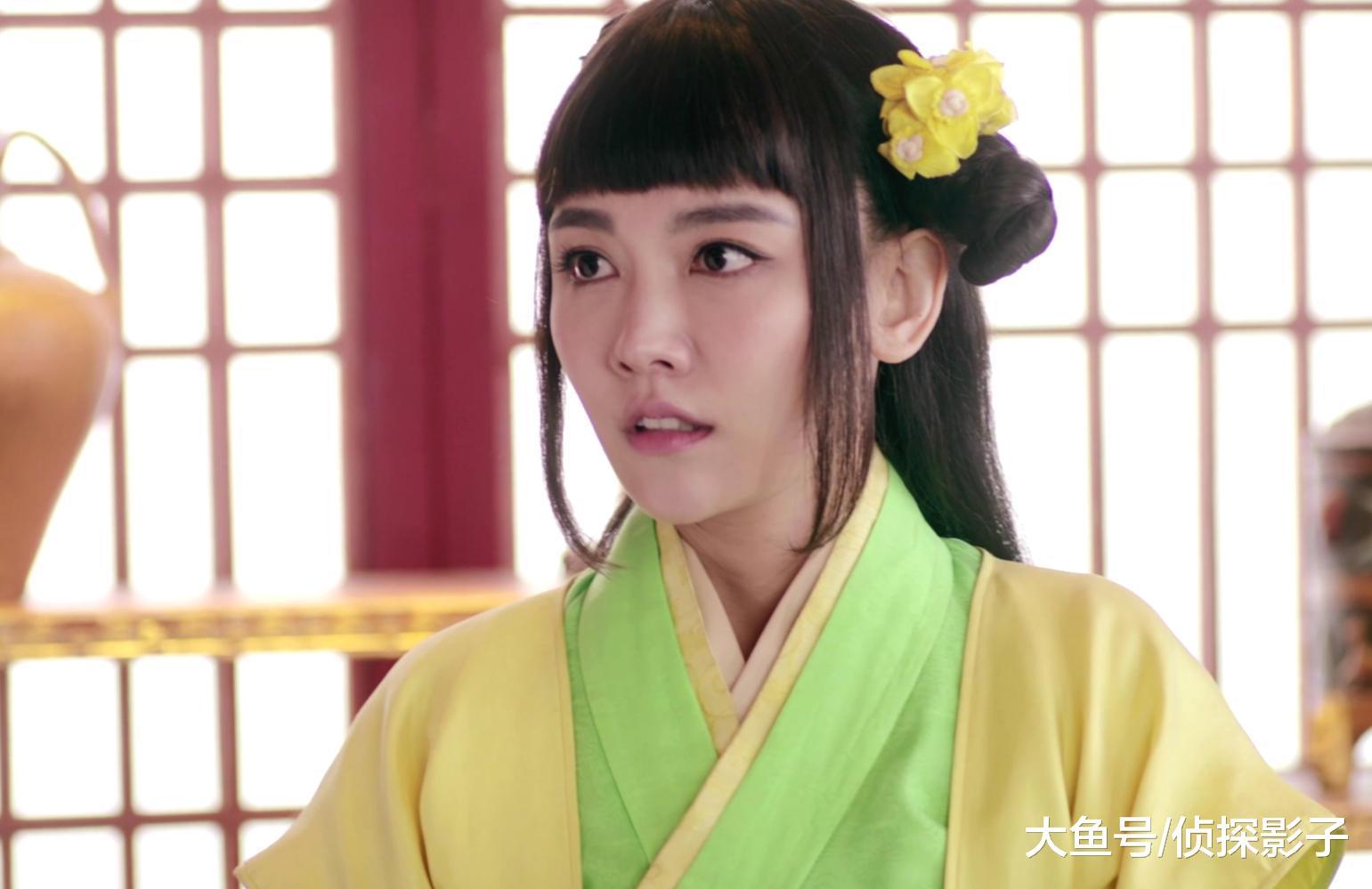 《武神赵子龙》中孙骁骁扮演柳擎儿,这个造型算不上多华丽多精美,但就