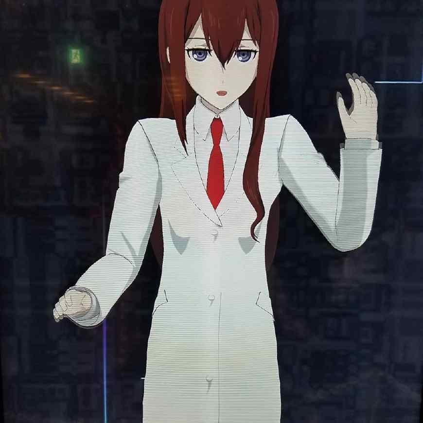 tgs2018开幕,众多游客排队与amadeus红莉栖对话