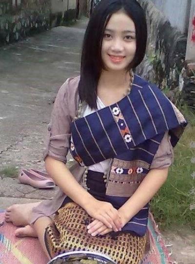 缅甸单身女人微信图片