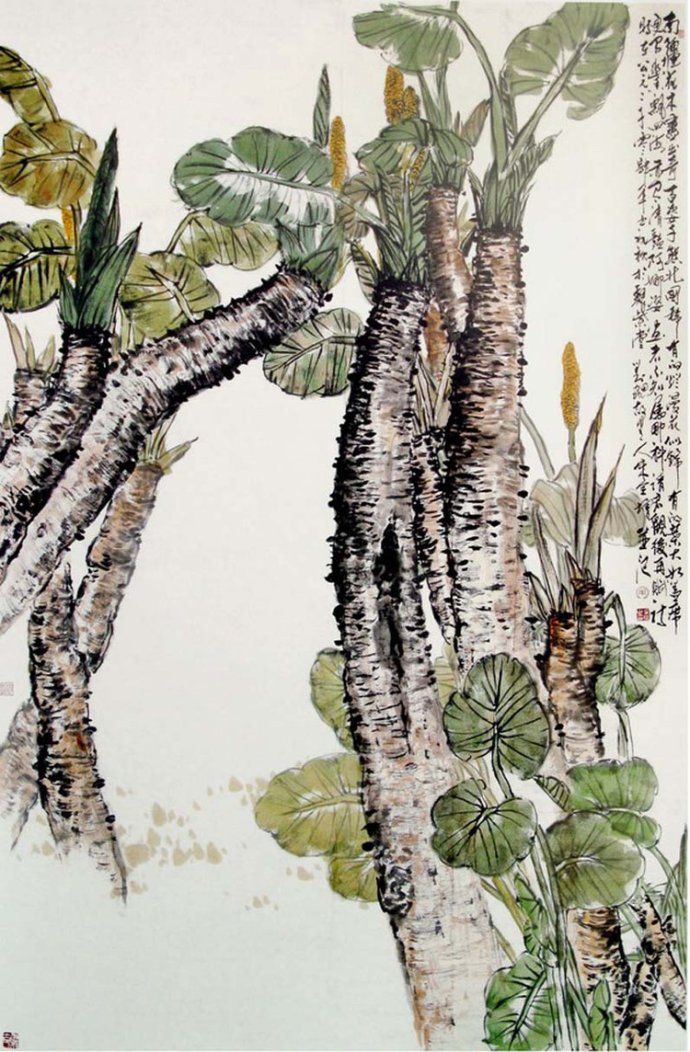 中国美协理事朱全增国画作品欣赏!