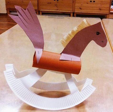 用卷纸的纸筒给宝宝做各种玩具幼儿园手工作业必得满分有教程