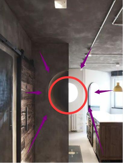 老公坚持不做吊顶,电路走"明线",全屋都是水泥,一定没见过