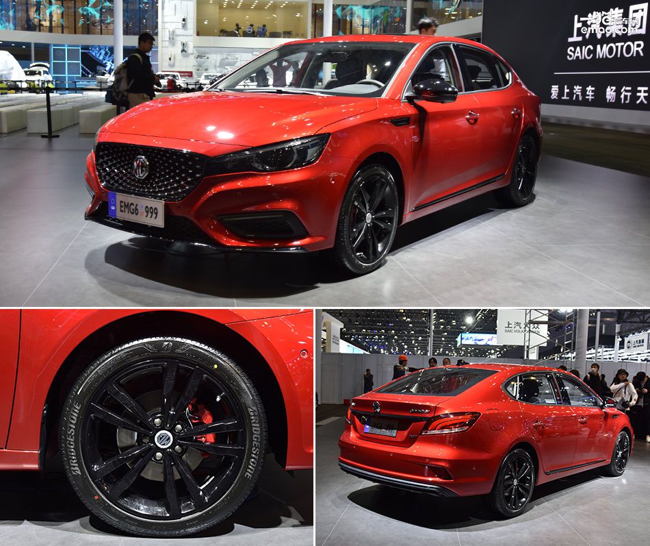 百公里加速仅为4秒! 探馆实拍名爵 6 xpower tcr版