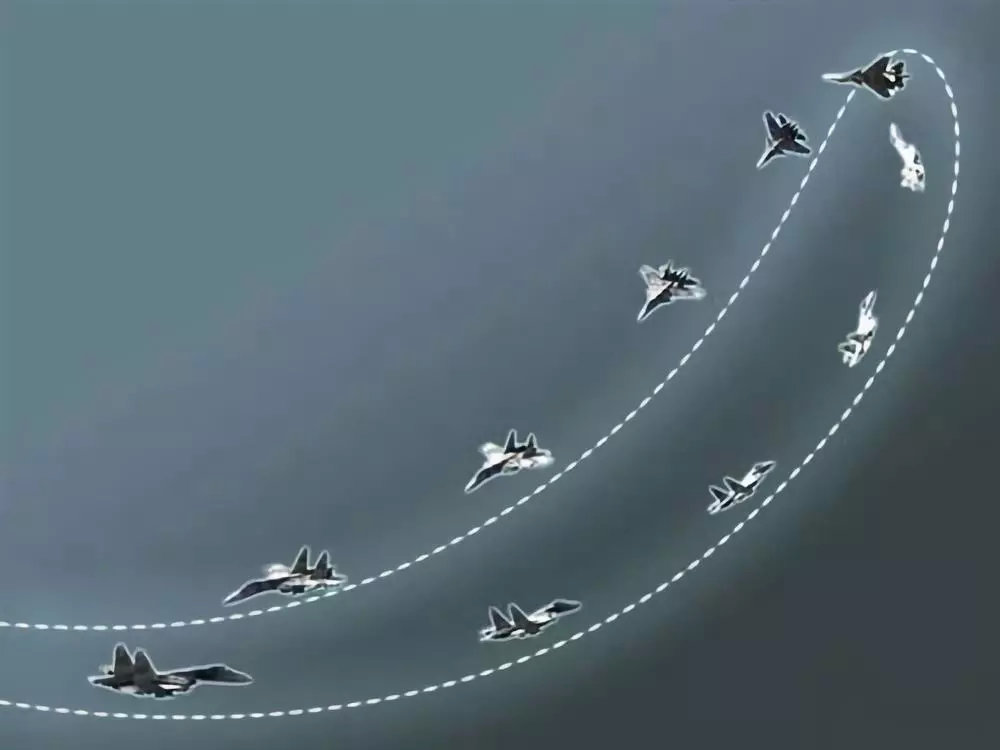 歼10b tvc表演"j-turn" 紧接着的是"j-turn"赫布斯特蹬壁机动.