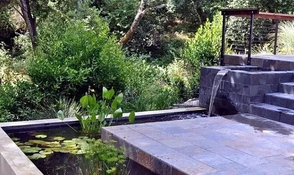 庭院水景这样设计家与自然气场完美契合