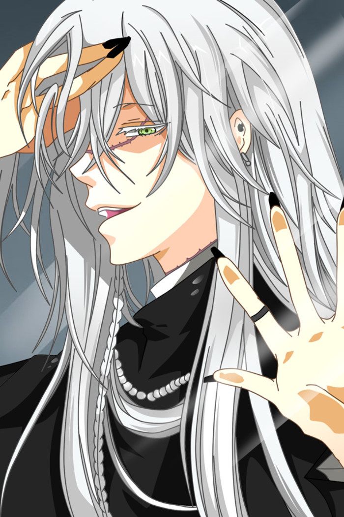 黑执事里帅到爆炸的葬仪屋,撩起刘海就是男神