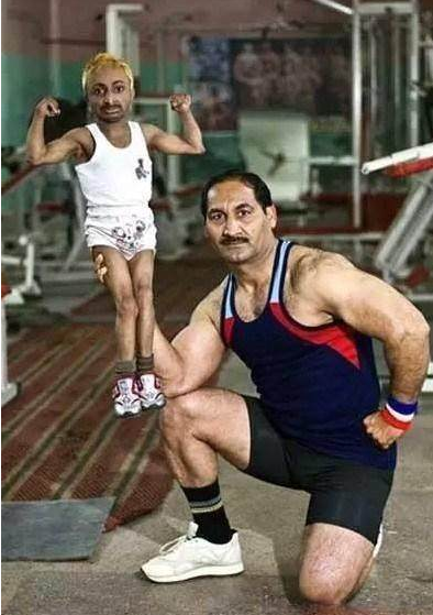印度男子患侏儒症,身高84cm,凭借健身打破世界纪录!|侏儒症|健身|身高