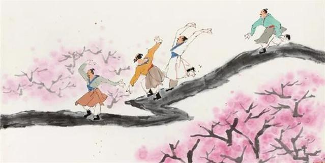 竹外桃花三两枝，春江水暖鸭先知