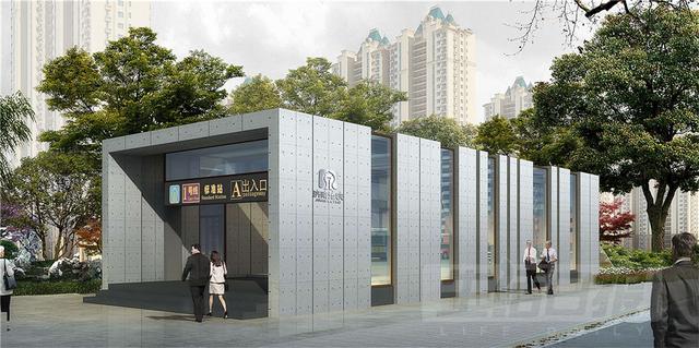 济南轨交地下站出入口设计方案公示,6个方案请你来选