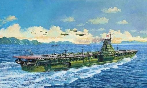 日本二战最大航母信浓号是如何沉没的或许这也是命运吧