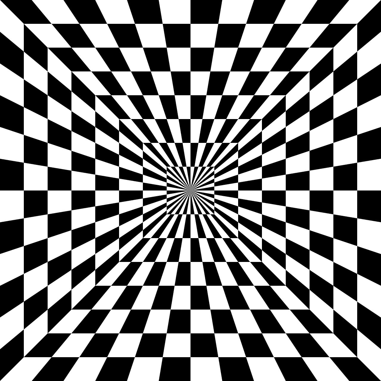 在这张著名的错觉图像中,你看到的内容会暴露你的年龄