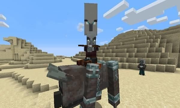 与掠夺模式中,玩家为了好好地惩戒一下村民,总共找了五支灾厄巡逻队