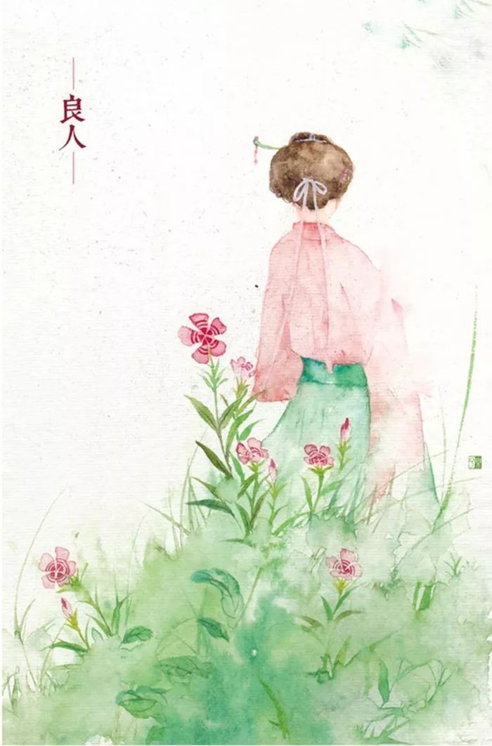 汉式诗词丨六首背影诗词:背立盈盈故作羞,待君到白头