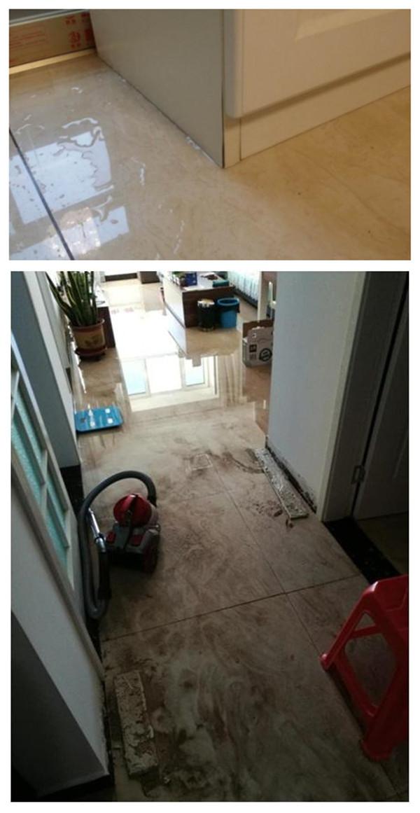 新房入住地暖漏水了真烦师傅自己验收粗心大意怪谁