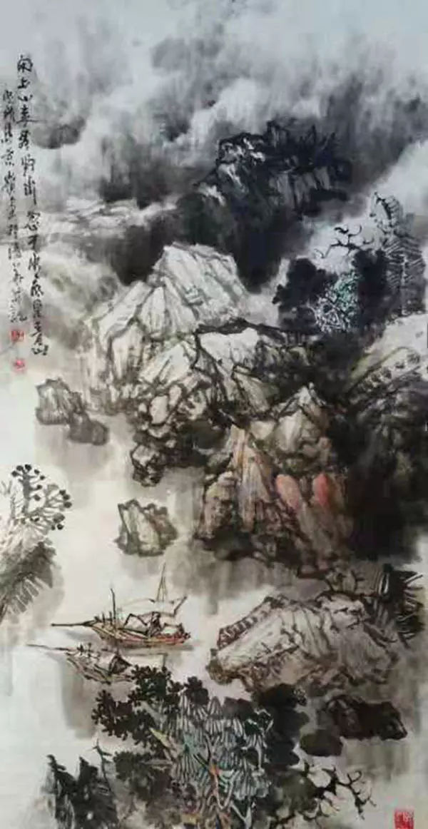 艺术名家马景岭山水新作