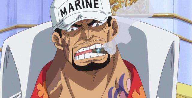 海贼王:赤犬竟敢单刀直面黑胡子海贼团,原来他和凯多旗鼓相当