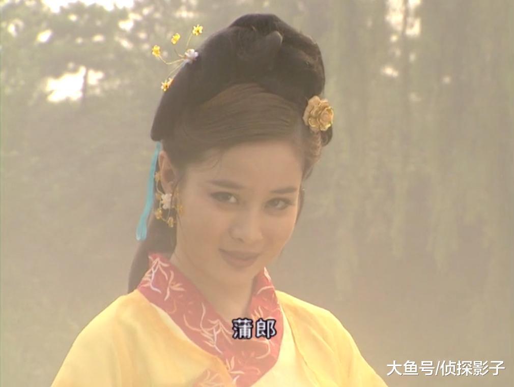 《聊斋先生》中常远扮演花姑子,穿着鹅黄色的衣裙看起来特别的温婉