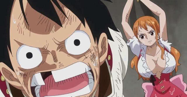 海贼王:"hold得住"路飞的女生,直接骑在头上,画面太美