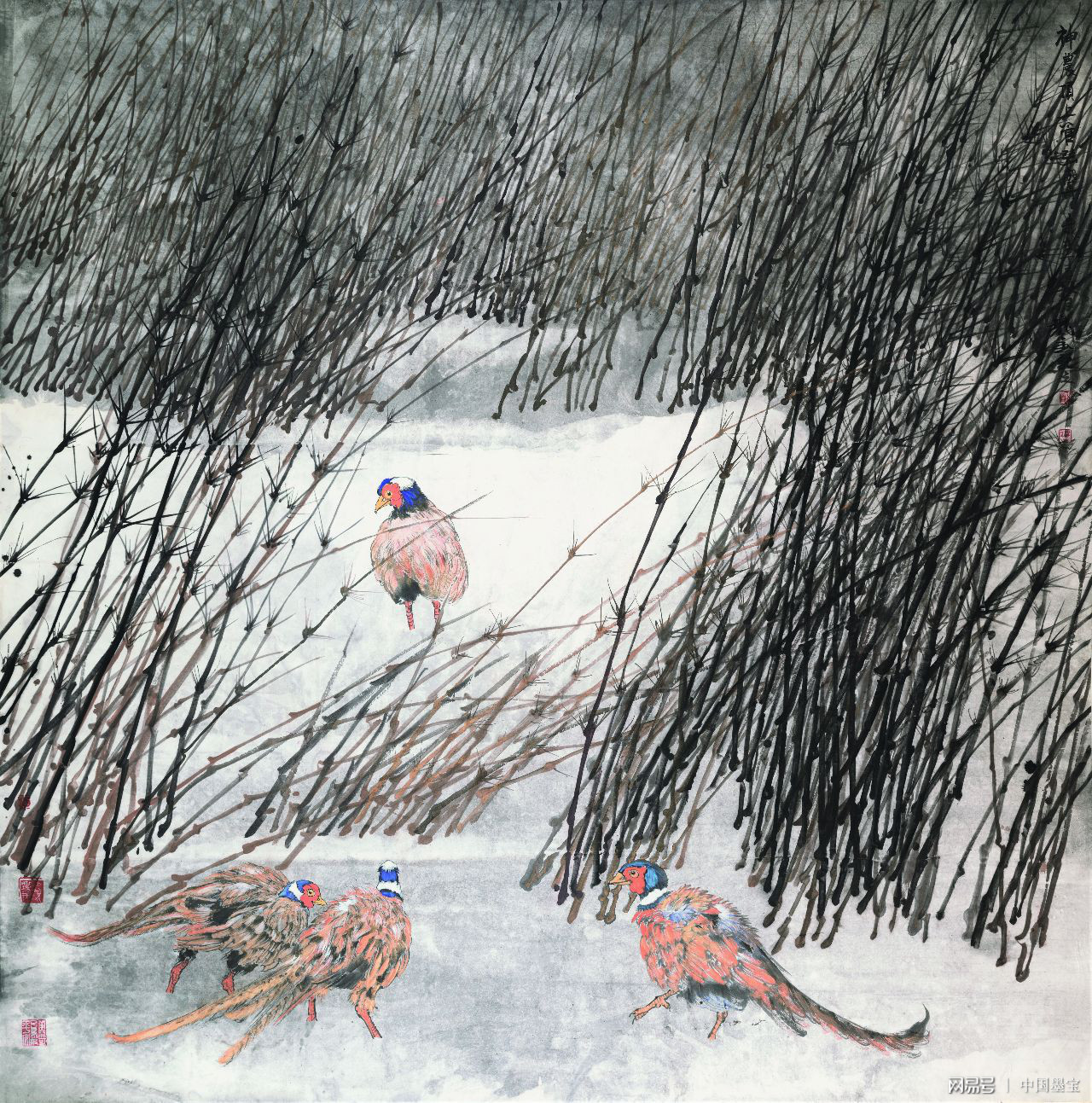 广州艺术博览会郑瑰玺近作大景花鸟画将于11月3012月3日展出