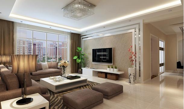 22张现代简约电视背景墙,看完就会!|简约|电视背景墙|装修_新浪新闻