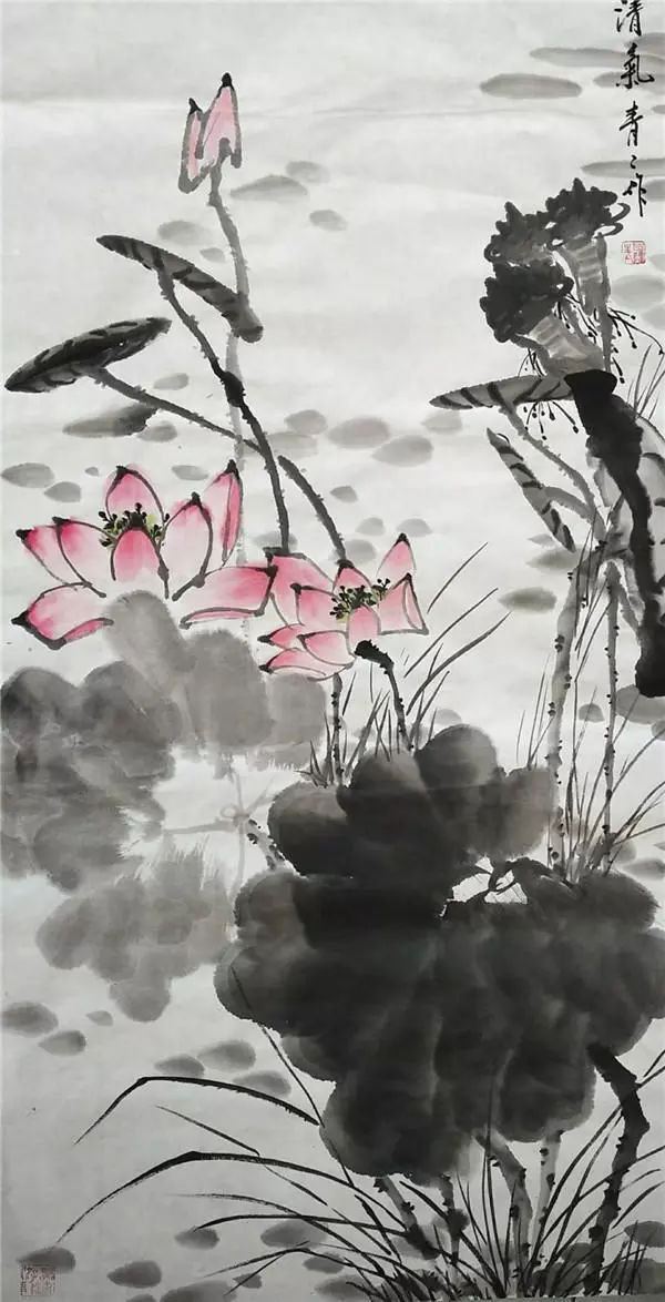 画家刘青花鸟作品欣赏