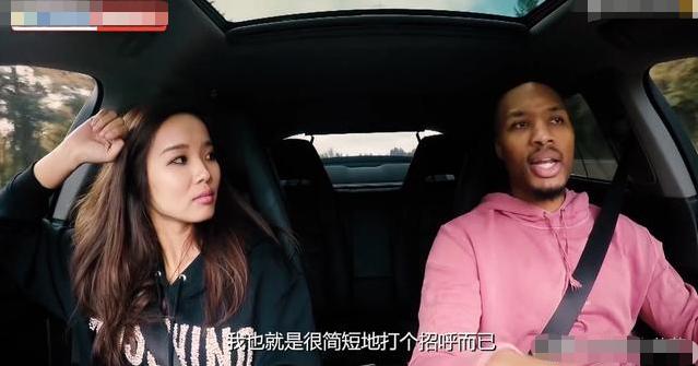 侧颜杀nba记者烤肉姐简直太美不愧是利拉德的干妹妹