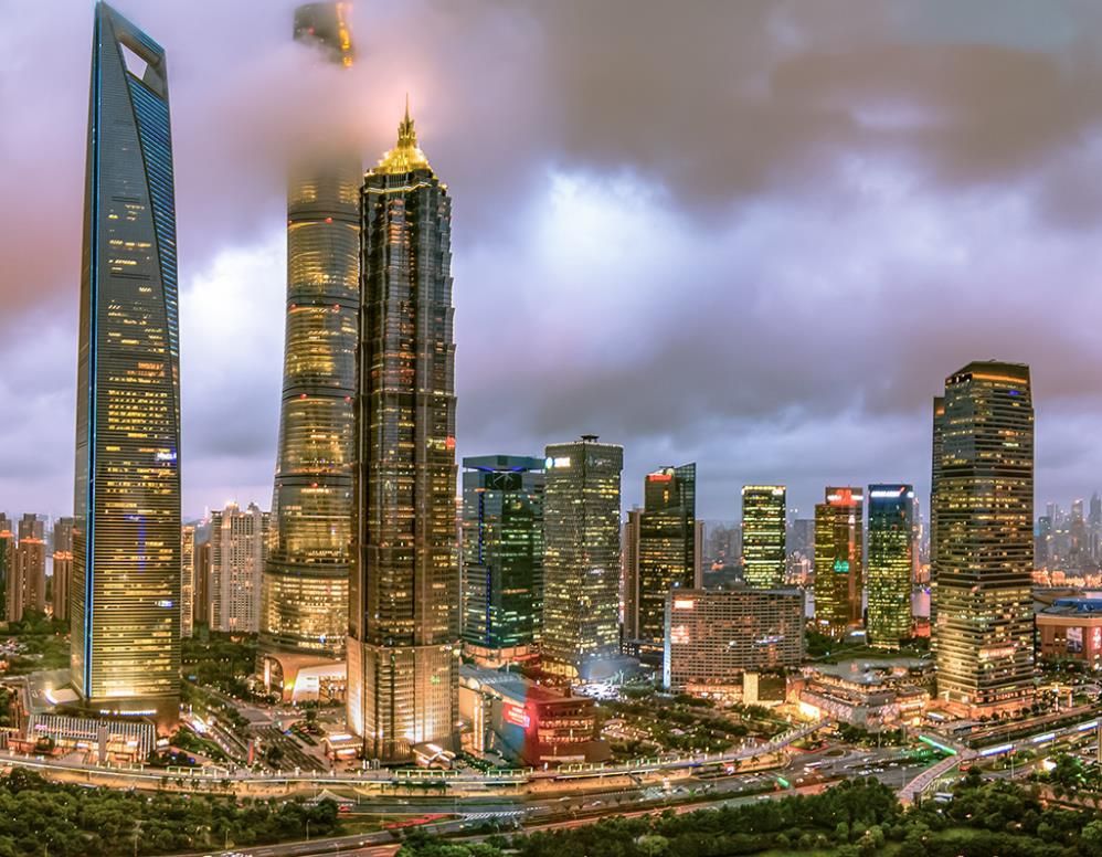 北上广深四大一线城市cbd天际线还是上海广州比较震撼